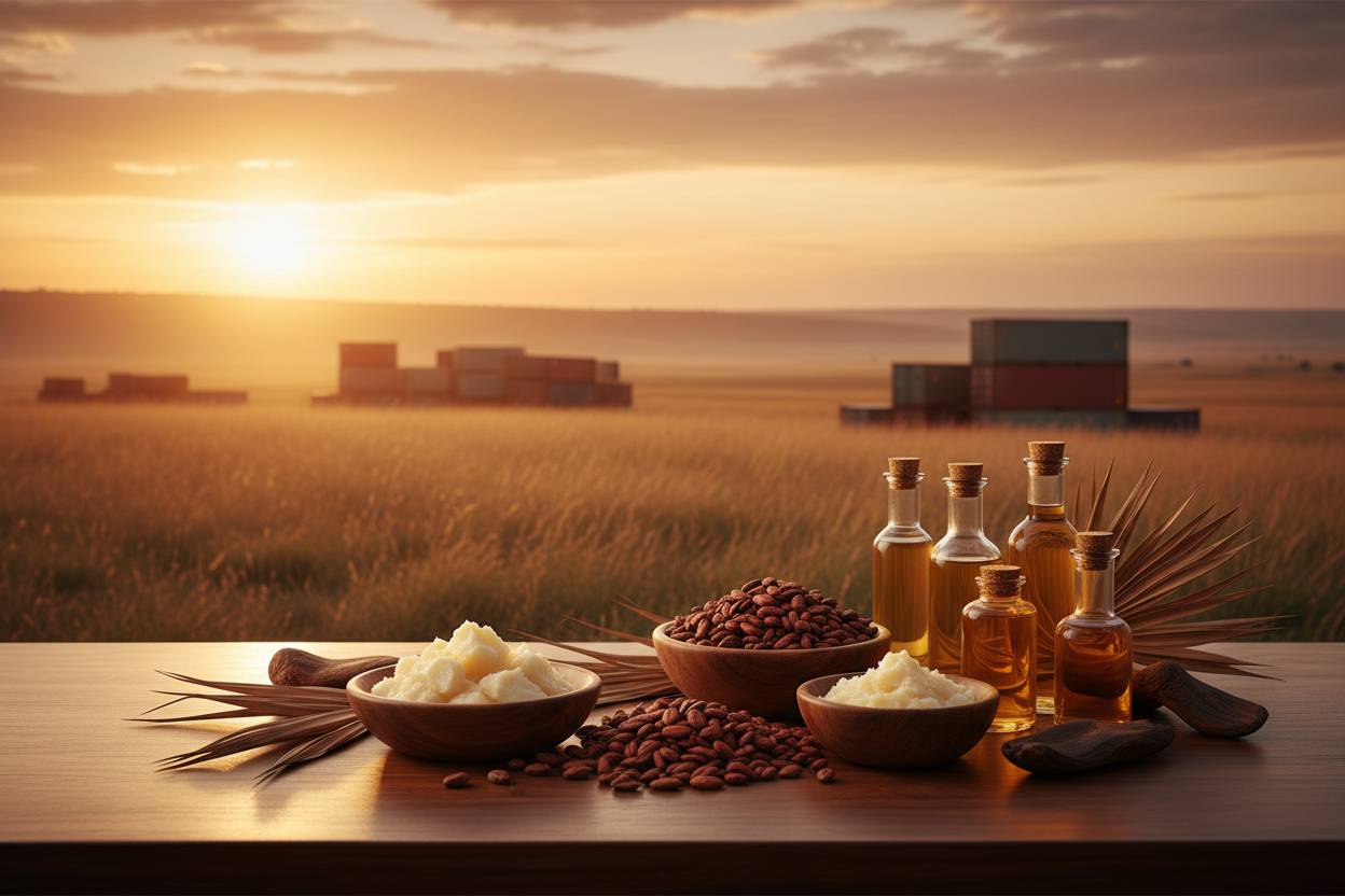 Pure Africa Trading Banner - Schoon